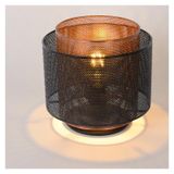 ORRIN - Stolná lampa - priemer 25 cm - 1xE27 - čierna
