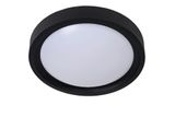 LEX - Prisadené stropné svetlo - priemer 33 cm - 2xE27 - Čierne