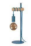 PAULIEN - Stolná lampa pre deti - priemer 15 cm - 1xE27 - Modrá