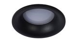 ZIVA - Zapustené bodové svietidlo do kúpeľne - priemer 8,5 cm - 1xGU10 - IP44 - Čierne