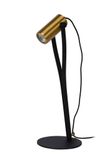 JANTUANO - Stolná lampa - priemer 18 cm - LED stmievatelná - GU10 - 1x5W 3000K - 3 krokové stmievanie - čierna