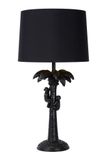 EXTRAVAGANZA COCONUT - Stolná lampa - priemer 30,5 cm - 1xE27 - Čierna