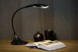 EMIL - Stolná lampa - priemer 17 cm - LED stmievatelná - 1x4,5W 3000K - čierna