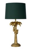 EXTRAVAGANZA COCONUT - Stolná lampa - priemer 30,5 cm - 1xE27 - Matné zlato / Pattina