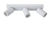 TAYLOR - Stropné bodové kúpeľňové svietidlo - stmievanie do teplej farby - GU10 - 3x5W 2200K / 3000K - IP44 - Biele