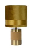 EXTRAVAGANZA FRIZZLE - Stolná lampa - priemer 18 cm - 1xE14 - Žltá