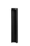 COMBO - Stĺpik do exteriéru - priemer 9 cm - LED - 1x7W 3000K - IP54 - čierny