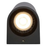 ZARO - Nástenný reflektor pre vonkajšie požitie - 1xGU10 - IP44 - čierna