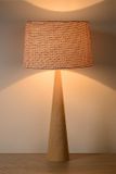 CONOS - Stolná lampa - priemer 35 cm - 1xE27 - svetlé drevo