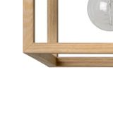 ORIS - Závesné svietidlo - 4xE27 - svetlé drevo