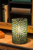 EXTRAVAGANZA MARBELOUS - Stolná lampa - priemer 15 cm - 1xE14 - Zelená
