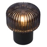JANY - Stolná lampa - priemer 16 cm - 1xE14 - čierna