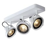 TALA LED - Stropné bodové osvetlenie - LED stmievanie do teplej farby - GU10 - 3x12W 2200K / 3000K - biela