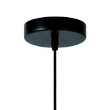 MESH - Závesné svietidlo - priemer 28 cm - 1xE27 - čierna