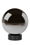 JORIT - Stolná lampa - priemer 25 cm - 1xE27 - Dymová šedá