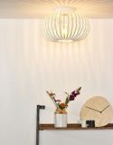MANUELA - Prisadené stropné svetlo - priemer 40 cm - 1xE27 - biela