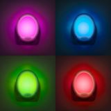 LED nočné svetlo, meniace farby - Premium &quot;Smooth&quot; - 7 LED