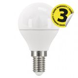 LED žiarovka E14, 6W, 4000K, 470lm, miniglobe