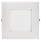 LED panel 120×120, štvorcový prisadený biely, 6W teplá biela