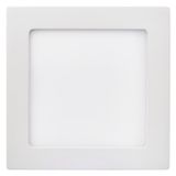 LED panel 170×170, štvorcový prisadený biely, 12W teplá b.