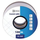 Koaxiálny kábel CB100F, 100m