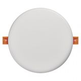 LED panel 155mm, kruhový vstavaný biely, 13W neutr. b., IP65
