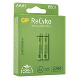 Nabíjacia batéria GP ReCyko 650 (AAA) 2 ks