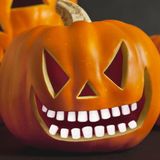 Halloweenske zuby do tekvicového lampáša - 18 zubov / balenie