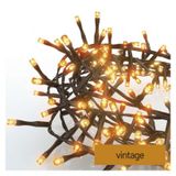 LED vianočná reťaz – ježko, 6 m, vonkajšia aj vnútorná, vintage, časovač