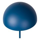 SIEMON - Stojacia lampa - priemer 35 cm - 1xE27 - Modrá