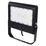 LED reflektor PROFI PLUS čierny, 100W neutrálna biela