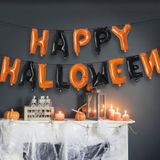 Sada halloweenskych balónov - &quot;Happy Halloween&quot; - ~34 x 37 cm