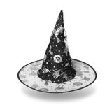 Halloweensky klobúk - 4 farby, polyester - 38 x 34 cm