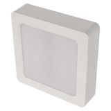 LED prisadené svietidlo RUBIC, štvorcové, biele, 18W, neutrálna biela