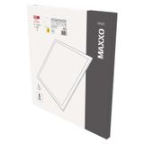 LED panel MAXXO 60×60, štvorcový vstavaný biely, 36W neutrálna b.