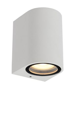 ZARO - Nástenný reflektor pre vonkajšie požitie - 1xGU10 - IP44 - biela