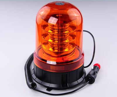 AUTOLAMP maják LED magnetický 12V-24V oranžový 18LED*3W