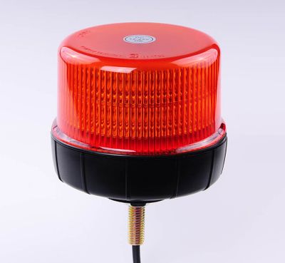 AUTOLAMP maják LED na skrutku 12V-24V oranžový 12 LED*3W