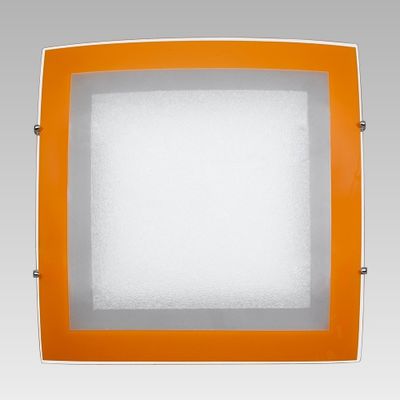 ARCADA Stropné svietidlo 2xE27/60W, 39x39,oranžové