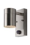 ARNE-LED - Nástenný reflektor pre vonkajšie požitie - priemer 6,3 cm - LED - GU10 - 1x5W 2700K - IP44 - matný chróm