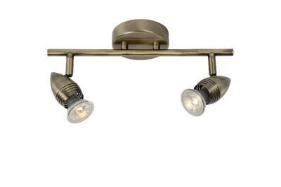 CARO-LED - Stropné bodové osvetlenie - LED - GU10 - 2x5W 2700K - bronz