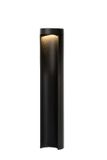 COMBO - Stĺpik do exteriéru - priemer 9 cm - LED - 1x7W 3000K - IP54 - čierny