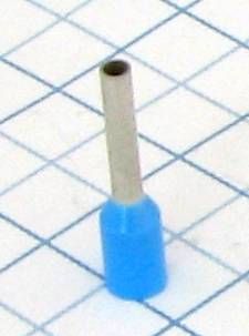 Dutinka lisovacia izolovaná L8/0,75mm-modrá