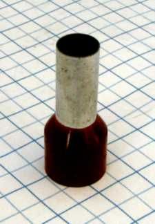 Dutinka lisovacia izolovaná L8/2,5mm