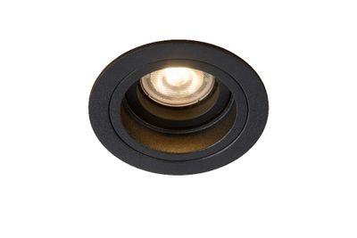 EMBED - Zapustené bodové svetlo - priemer 9,1 cm - 1xGU10 - Čierny