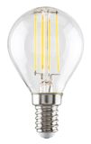 LED žiarovka E14, 4W, 2700K, 450lm, miniglobe