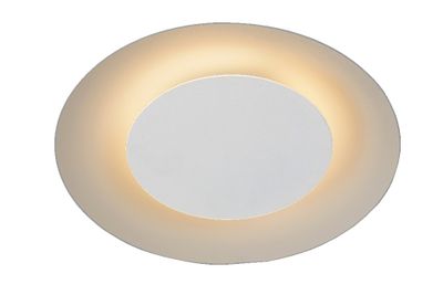 FOSKAL - Prisadené stropné svetlo - priemer 21,5 cm - LED - 1x6W 2700K - biela
