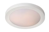 FRESH - Prisadené stropné osvetlenie do kúpeľne - priemer 27 cm - 1xE27 - IP44 - biela
