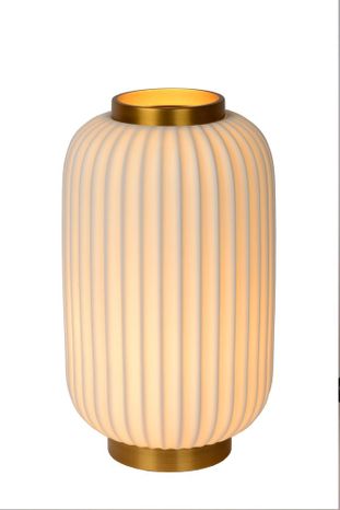 GOSSE - Stolná lampa - priemer 19,7 cm - 1xE14 - Biela