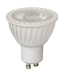 LED žiarovka - priemer 5 cm - LED stmievatelná - GU10 - 1x5W 3000K - biela